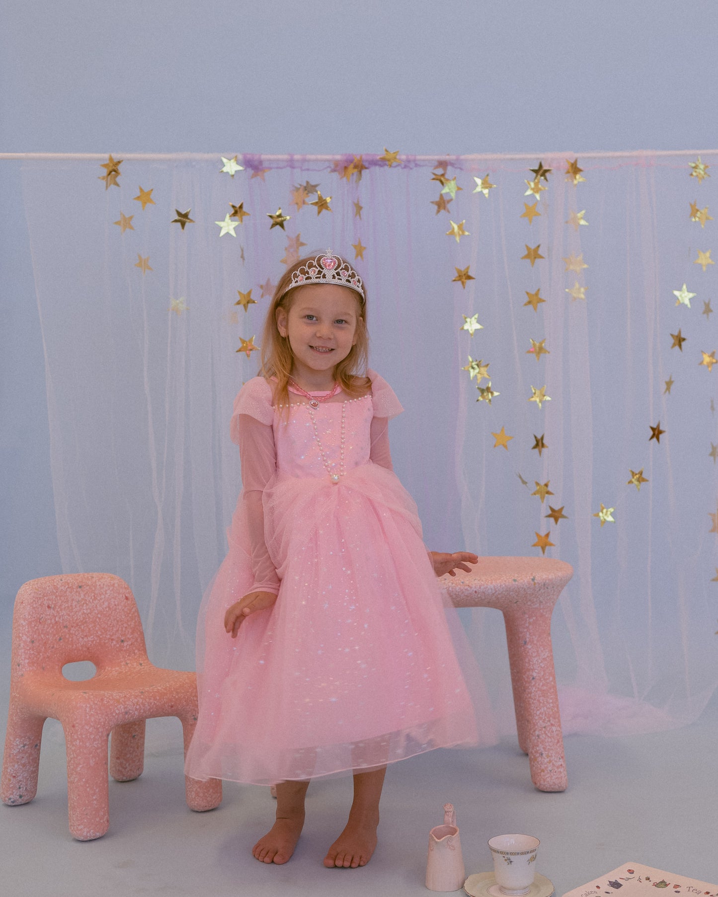 Enchanted Aurora Princess Party Dress