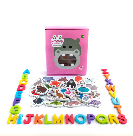 Curious Columbus - Magnetic Animals and Letters