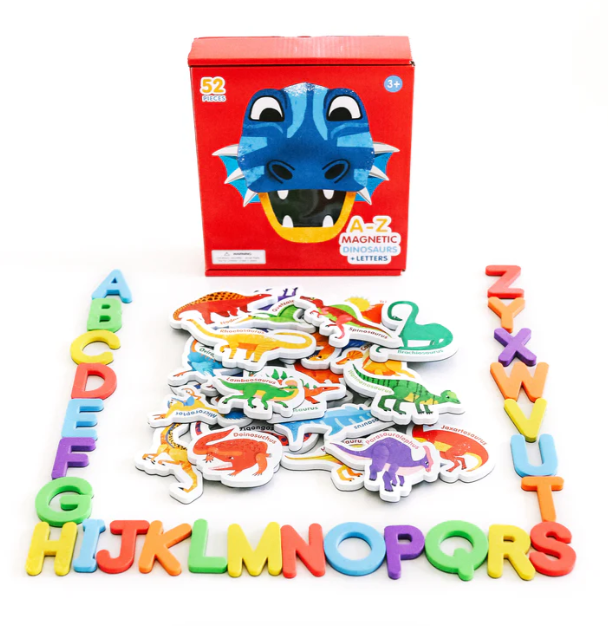 Curious Columbus - Magnetic Dinosaurs and Letters