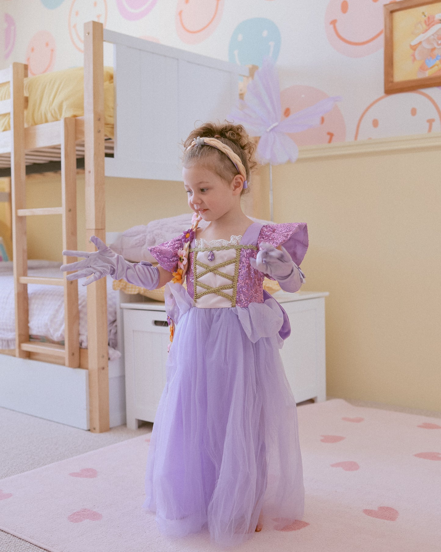 rapunzel princess dress Little Adventures Deluxe Up Costume Wear the Girls Rapunzel Day Dress Classic Costume to entangle yourself in a magical ensemble Princess Wedding Dresses | Disney